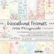 Craft O Clock - 8x8 Paper - Woodland Friends Craft O Clock