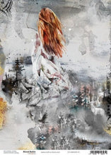 Craft O Clock - A4 - Rice Paper - Woman Craft O Clock