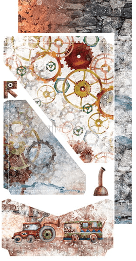 Craft O Clock - Robots Adventure - Mixed Media - Album - Junk Journal - Messy Papercrafts