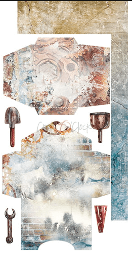 Craft O Clock - Robots Adventure - Mixed Media - Album - Junk Journal - Messy Papercrafts