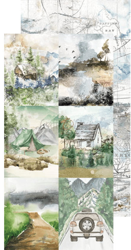 Craft O Clock - Trail Of Silence - Mixed Media - Album - Junk Journal - Messy Papercrafts