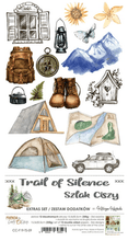 Craft O Clock - Trail Of Silence - Mixed Media - Extra Set - Messy Papercrafts