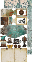 Craft O Clock - WINGS OF FREEDOM - JUNK JOURNAL  - Extra Set - Messy Papercrafts