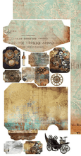 Craft O Clock - WINGS OF FREEDOM - JUNK JOURNAL  - Extra Set - Messy Papercrafts