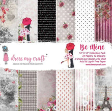 Dress My Craft - Be Mine - 12x12 inch Dress My Craft