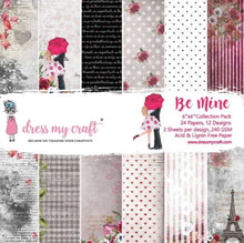 Dress My Craft - Be Mine - 6x6 inch Dress My Craft