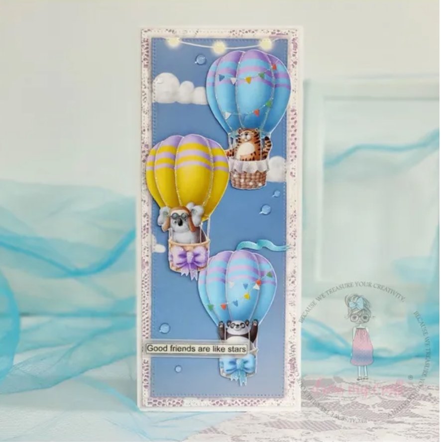 Dress My Craft - Chickoo and Friends Collection Kit Dress My Craft