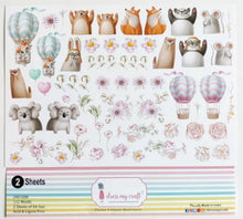 Dress My Craft - Chickoo And Friends Motif Sheet - A4 Dress My Craft