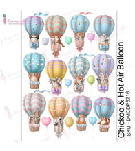 Dress My Craft - Chickoo Hot Air Ballon - Transfer Me - A4 Dress My Craft