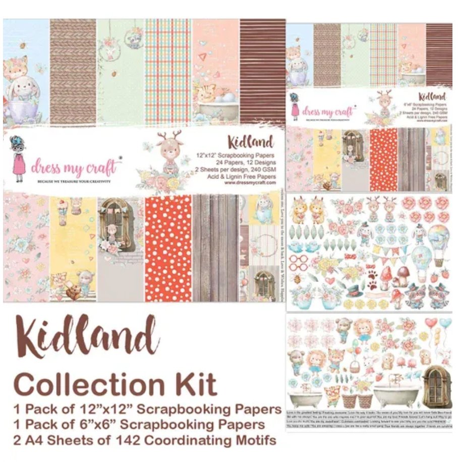 Dress My Craft - Kidland Collection Kit Dress My Craft