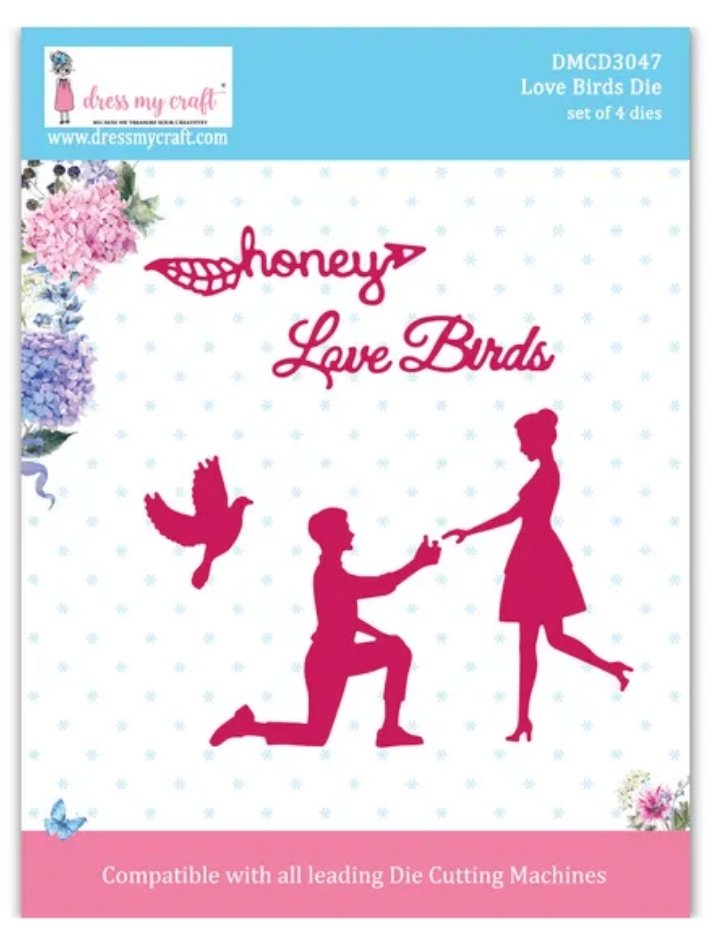 Dress My Craft - Love Birds Die Dress My Craft