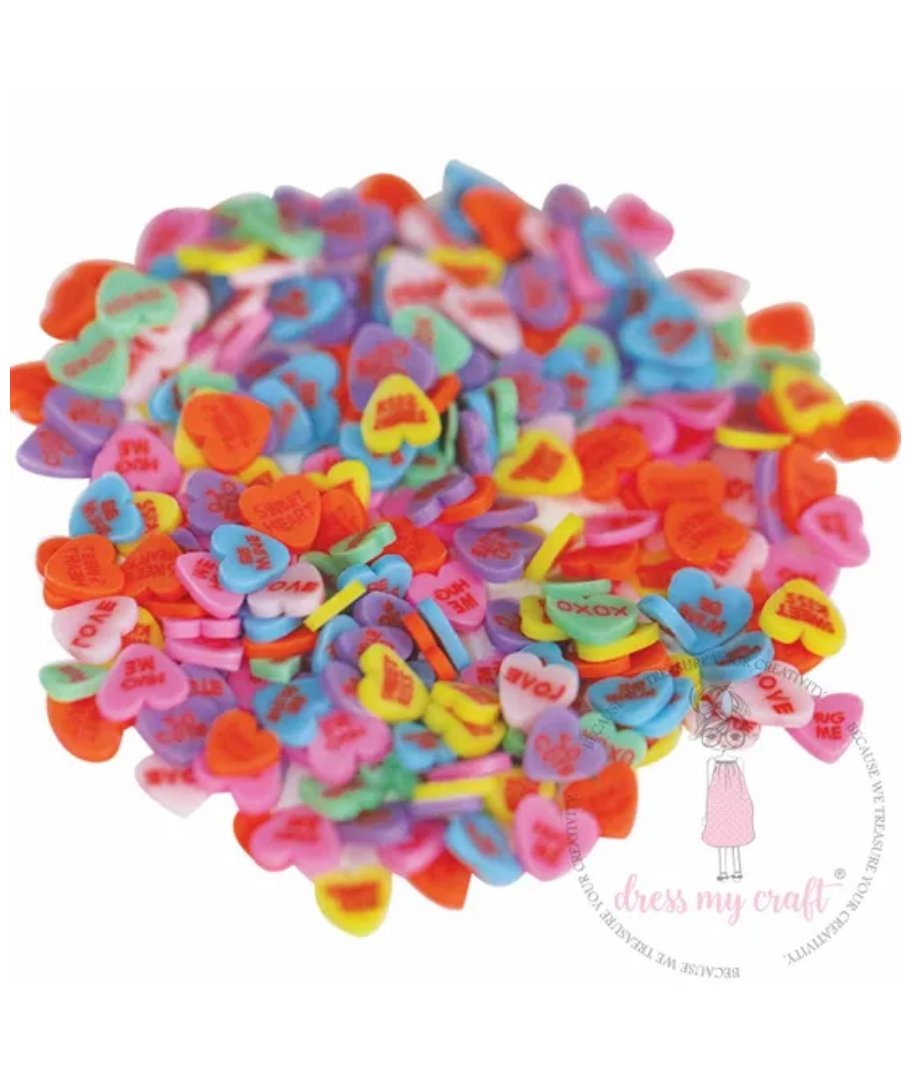 Dress My Craft - Love Hearts - Embellishments Dress My Craft