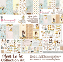 Dress My Craft - Mom To Be - Collection Kit - Messy Papercrafts