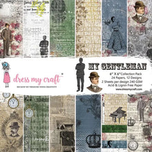 Dress My Craft - My Gentleman - 6x6 inch Dress My Craft