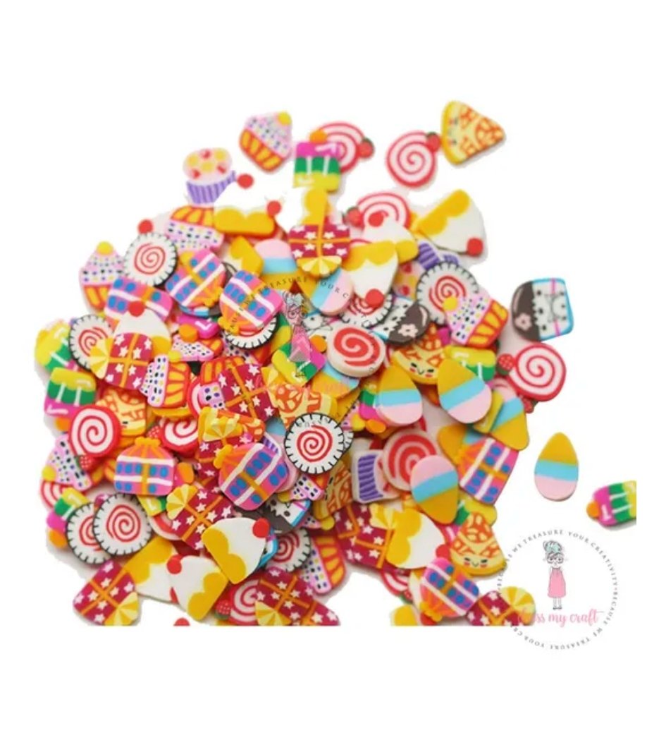 Dress My Craft - Sweet Candies - Embellishments Dress My Craft