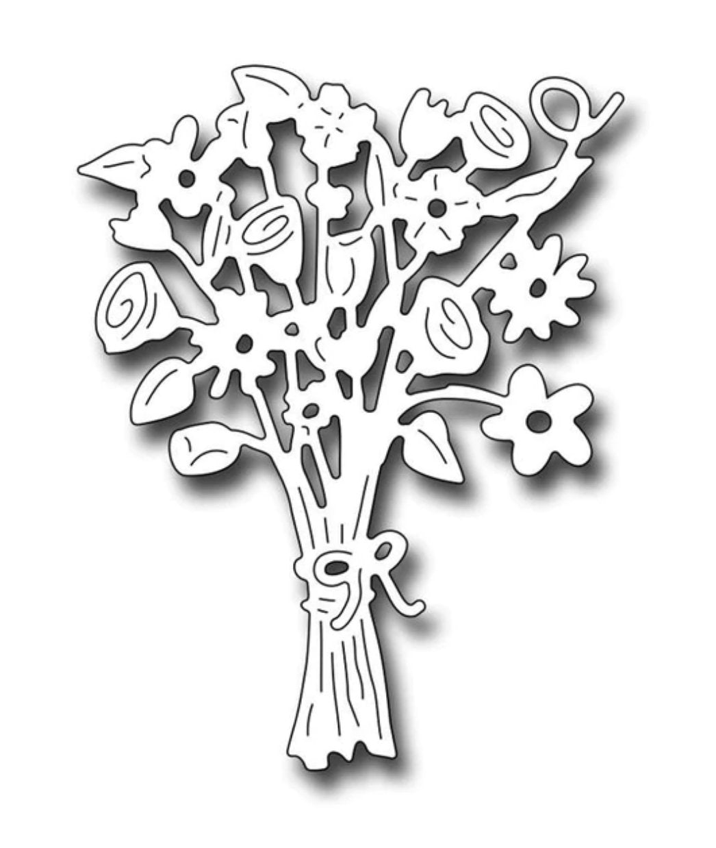 Frantic Stamper Precision Die - Pretty Bouquet Frantic Stamper