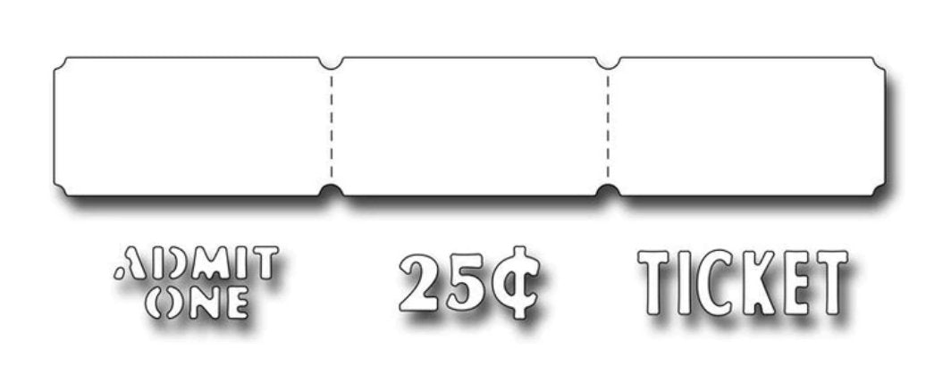 Frantic Stamper Precision Die - Tickets Frantic Stamper