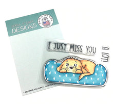 Gerda Steiner - I just Miss You Puppy - Stamp Set A7 Gerda Steiner Designs