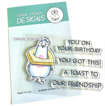 Gerda Steiner - Toast To You - Stamp Set A7 Gerda Steiner Designs