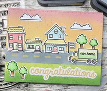 Heffy Doodle - Home Sweet Home Stamps - 4x6 Clear Stamp Set Heffy Doodle