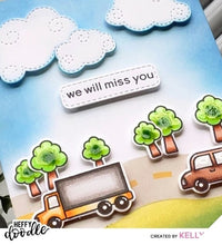 Heffy Doodle - Home Sweet Home Stamps - 4x6 Clear Stamp Set Heffy Doodle