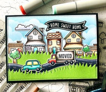 Heffy Doodle - Home Sweet Home Stamps - 4x6 Clear Stamp Set Heffy Doodle