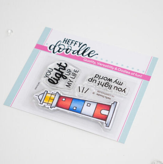 Heffy Doodle - Lil Lighthouse - Clear Stamp Set 3x2 Heffy Doodle