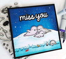 Heffy Doodle - Sealy Friends - 4x6 Clear Stamp Set Heffy Doodle