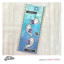 Heffy Doodle - Sealy Friends - 4x6 Clear Stamp Set Heffy Doodle