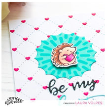 Heffy Doodle - Simply Radiant Stencil - 6x6 Inch Heffy Doodle