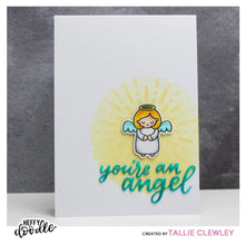 Heffy Doodle - Simply Radiant Stencil - 6x6 Inch Heffy Doodle