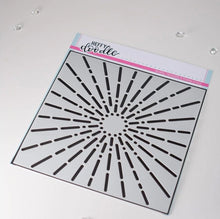 Heffy Doodle - Simply Radiant Stencil - 6x6 Inch Heffy Doodle