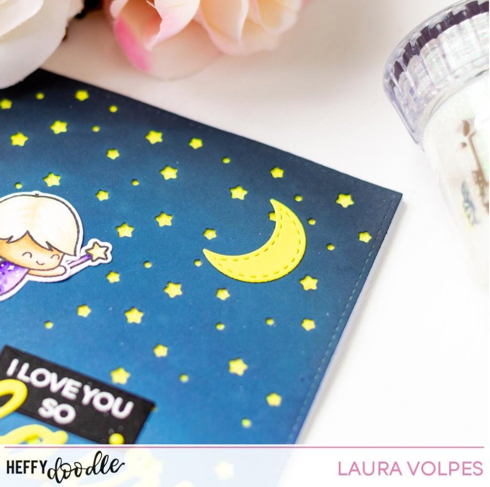 Heffy Doodle - Sun, Moon & Stars Dies - Set of Dies Heffy Doodle