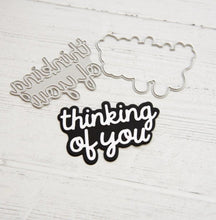 Heffy Doodle - Thinking of You - Shadow Heffy Cuts - Steel Die 2x3 Heffy Doodle