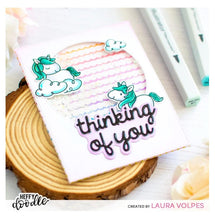 Heffy Doodle - Thinking of You - Shadow Heffy Cuts - Steel Die 2x3 Heffy Doodle