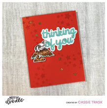 Heffy Doodle - Thinking of You - Shadow Heffy Cuts - Steel Die 2x3 Heffy Doodle