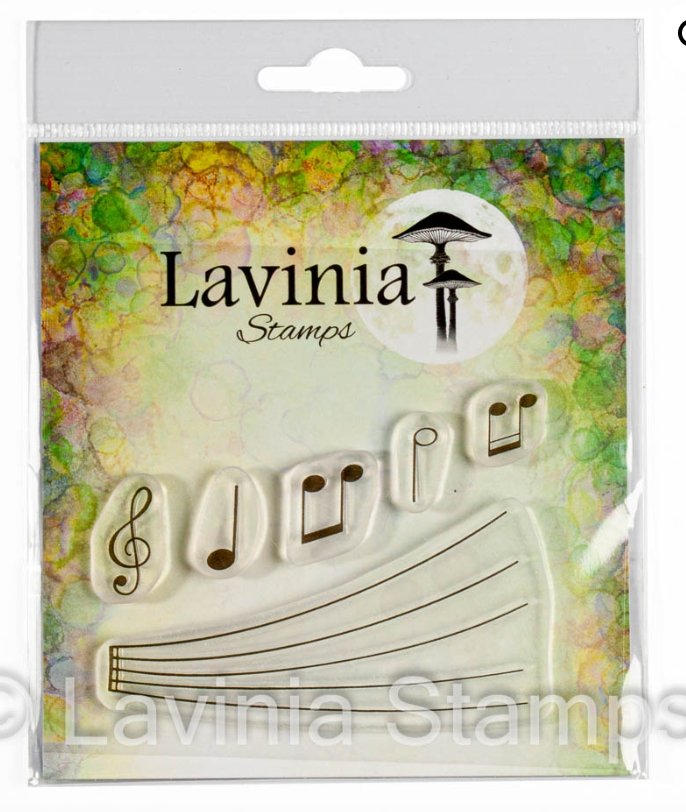 Lavinia Stamps - Musical Notes (Large) Lavinia Stamps