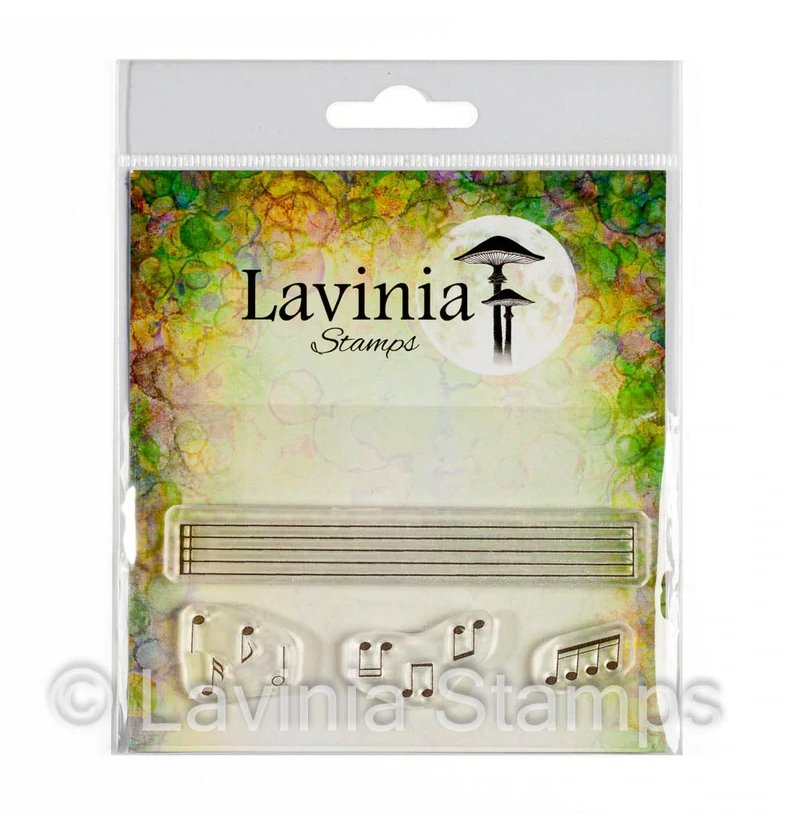 Lavinia Stamps - Musical Notes (Small) Lavinia Stamps