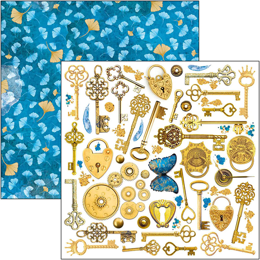 6x6 - Indigo - Fussy Cut Pad - 24/Pkg - Ciao Bella