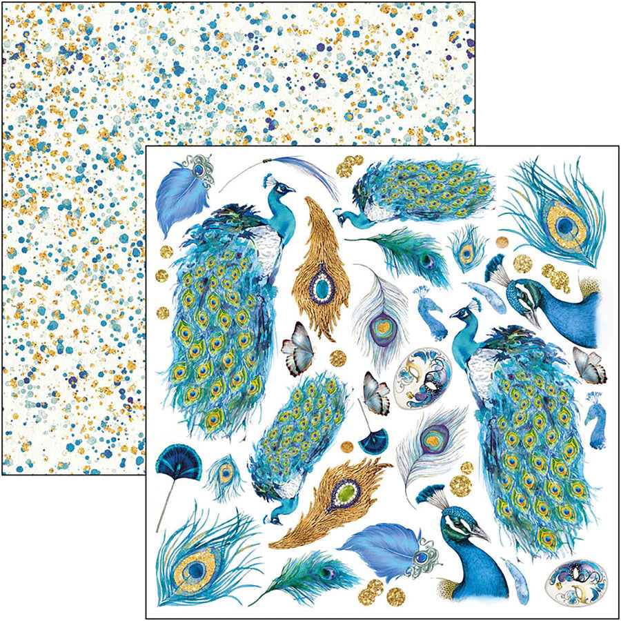 6x6 - Indigo - Fussy Cut Pad - 24/Pkg - Ciao Bella