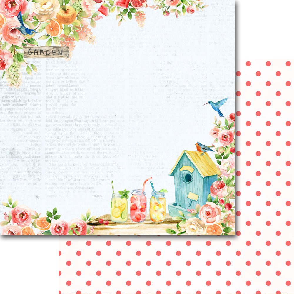 Memory Place - Asuka Studio - Sweet Summer - 12x12 Paper - Messy Papercrafts
