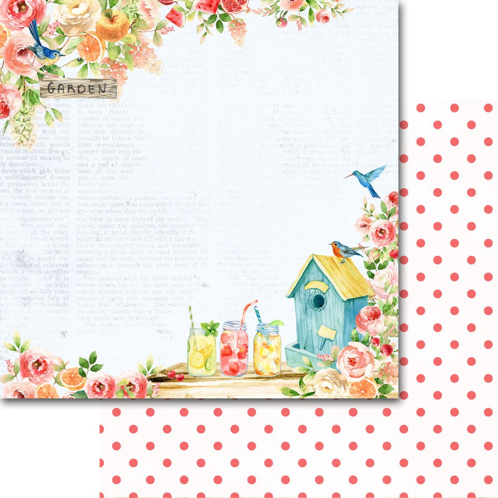 Memory Place - Asuka Studio - Sweet Summer - 6x6 Paper - Messy Papercrafts