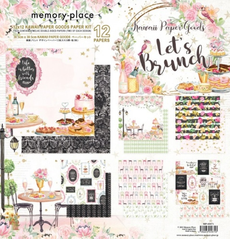 Memory-Place - Let's Brunch Collection - 12 x 12 Collection Memory Place