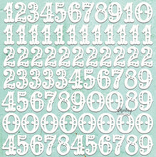 Mintay Chippies - Decor - Numbers Set - (MT-CHIP2-D21) Mintay Papers