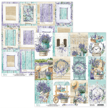 Mintay Papers - 12 x 12 Paper Set - Lavender Farm - (MT-LAV-07) - Messy Papercrafts