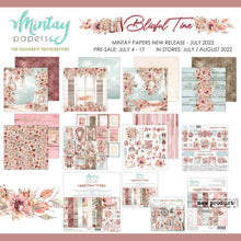 Mintay Papers - Blissful Time - 12 x 12 Paper Set - Messy Papercrafts