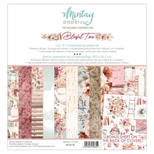 Mintay Papers - Blissful Time - 12 x 12 Paper Set - Messy Papercrafts