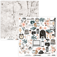 Mintay Papers - Day By Day - 6x6 Inch Paper - Messy Papercrafts