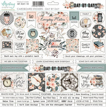 Mintay Papers - Day By Day - Cardboard Stickers - 12x12 Inch Mintay