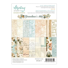 Mintay Papers - Grandma's Attic - 6 x 8 Add On Paper Pad - Messy Papercrafts